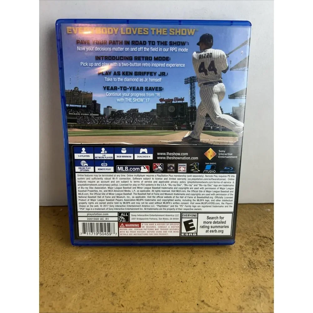 MLB The Show 17 PS4 Baseball Game PlayStation 4